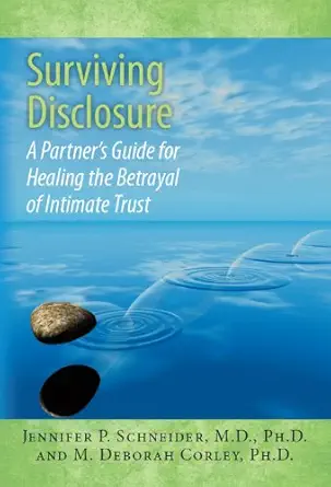 Book cover titled 'Surviving Disclosure' about healing after betrayal in relationships.