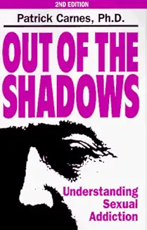 Close-up of an eye with bold text 'OUT OF THE SHADOWS' above it.